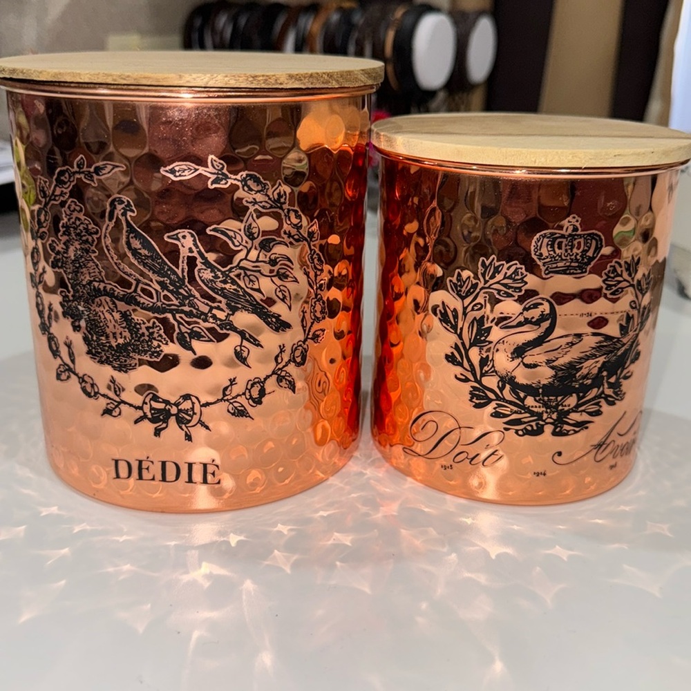 COPY - Uncommon James Copper Canisters